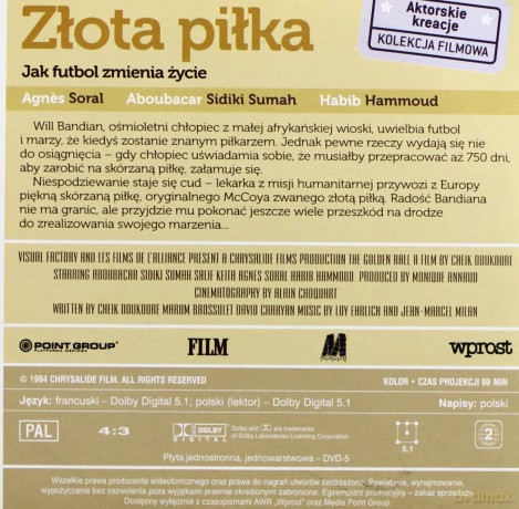 Złota piłka (wydanie gazetowe) [DVD]