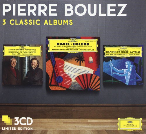 Pierre Boulez: 3 Classic Albums [3CD]