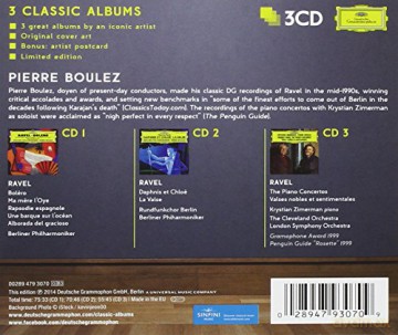 Pierre Boulez: 3 Classic Albums [3CD]
