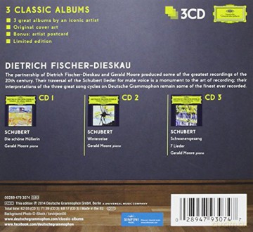 Dietrich Fischer-Dieskau: 3 Classic Albums [3CD]