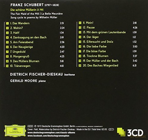 Dietrich Fischer-Dieskau: 3 Classic Albums [3CD]