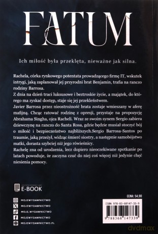 Cienie rodziny Barrosa (Tom 1) Fatum - Karolina Wilchowska [KSIĄŻKA]