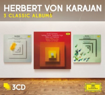 Herbert Von Karajan: 3 Classic Albums: Schoenberg, Berg, Webern [3CD]
