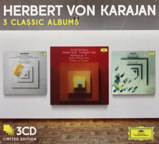 Herbert Von Karajan: 3 Classic Albums: Schoenberg, Berg, Webern [3CD]