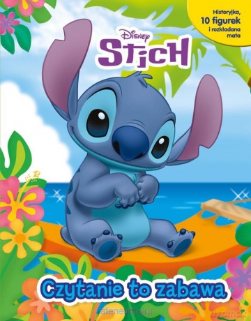 Czytanie to zabawa. Disney Stich - Aline Lemay [KSIĄŻKA]