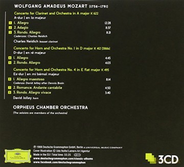 Orpheus Chamber Orchestra: 3 Classic Albums [3CD]