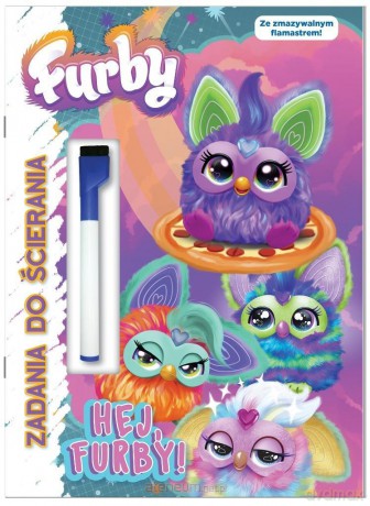Furby. Zadania do ścierania. Hej, Furby! [KSIĄŻKA]