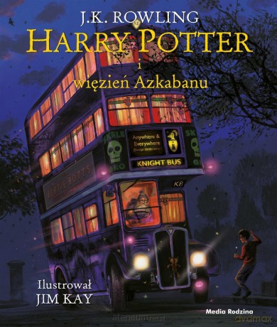 Harry Potter i więzień Azkabanu ilustrowany - J. K. Rowling [KSIĄŻKA]