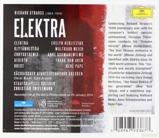 Christian Thielemann: Strauss Elektra [2CD]