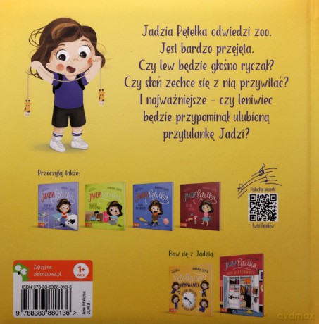 Jadzia Pętelka idzie do zoo - Barbara Supeł, Agata Łuksza [KSIĄŻKA]