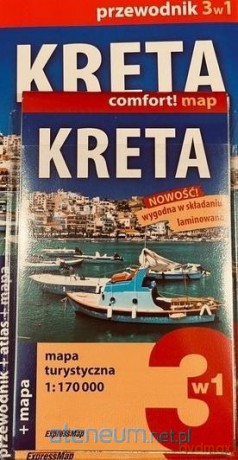 Kreta 3w1 przewodnik+atlas+mapa [KSIĄŻKA]