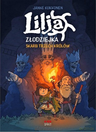 Lilja złodziejka. Skarb trzech królów - Kukkonen Janne [KOMIKS]