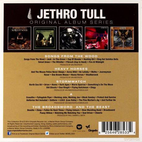 Jethro Tull: Original Album Series [5CD]