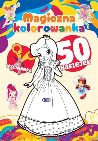 Magiczna. Kolorowanka [KSIĄŻKA]