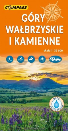 Mapa - Góry Wałbrzyskie i Kamienne 1:35 000