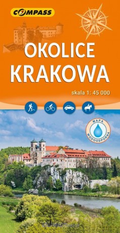 Mapa - Okolice Krakowa 1:45 000