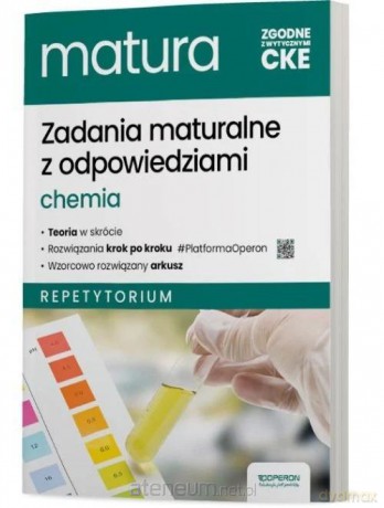 Matura 2025 Chemia Repetytorium ZR - Maria Barbara Szczepaniak [KSIĄŻKA]
