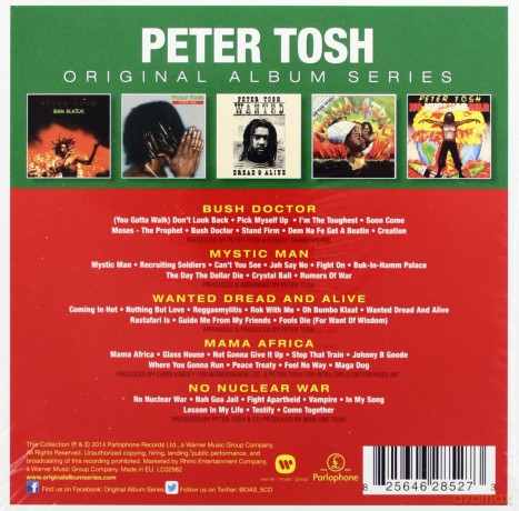 Peter Tosh: Original Album Series [5CD]