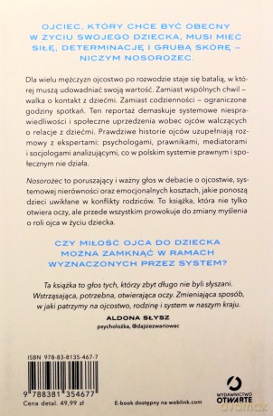 Nosorożec. O ojcach walczących o relacje z dziećmi - Marta Kawalec [KSIĄŻKA]