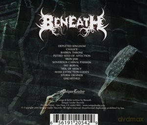 Beneath: The Barren Throne [CD]