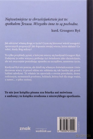 Odpowiedzią zawsze jest miłość - Grzegorz Ryś [KSIĄŻKA]