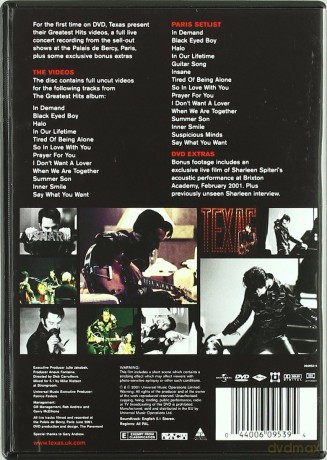 Texas: Texas, Paris [DVD]