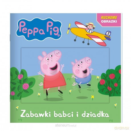 Peppa Pig. Ruchome obrazki. Zabawki babci i... [KSIĄŻKA]