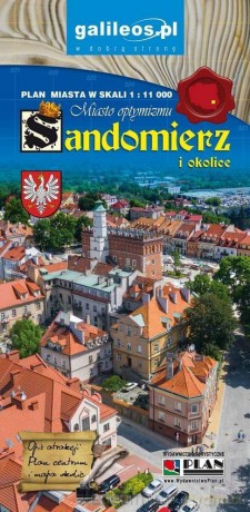Plan miasta - Sandomierz i okolice 1:11 000 [KSIĄŻKA]