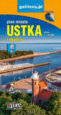 Plan miasta - Ustka i okolice 1:10 000 [KSIĄŻKA]