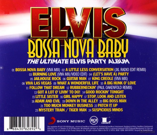 Elvis Presley: Bossa Nova Baby: The Ultimate Elvis Presley Party Album [CD]
