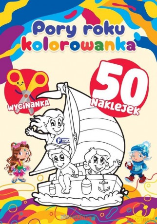 Pory roku. Kolorowanka [KSIĄŻKA]