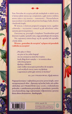 Potrzebne do szczęścia. Wybór Jan Twardowski... - ks. Jan Twardowski [KSIĄŻKA]