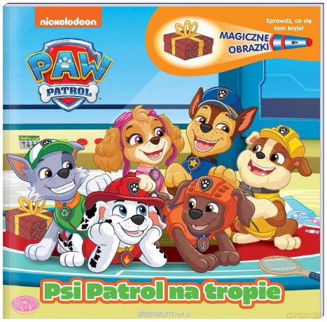 Psi Patrol. Magiczne obrazki. Psi Patrol na tropie [KSIĄŻKA]