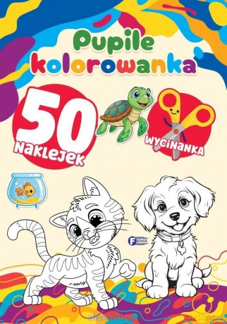 Pupile. Kolorowanka [KSIĄŻKA]