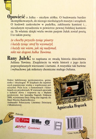 Rany Julek! O tym, jak Julian Tuwim został poetą - Agnieszka Frączek, Joanna Rusinek [KSIĄŻKA]
