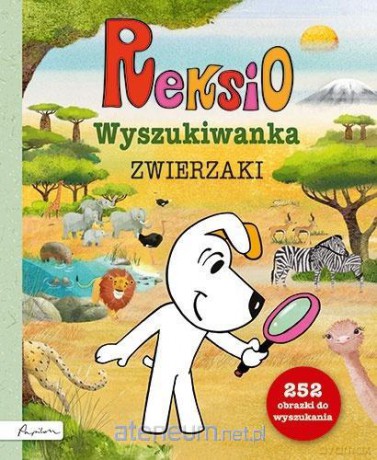 Reksio wyszukiwanka. Zwierzaki - Maria Szarf [KSIĄŻKA]