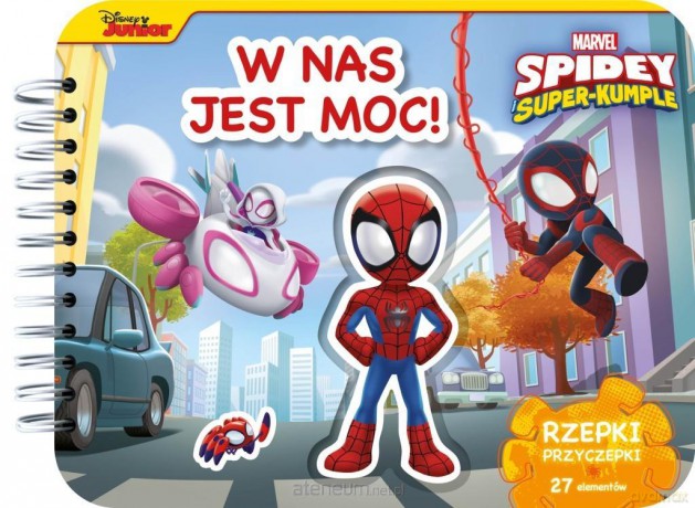 Rzepki-przyczepki. W nas jest moc! Marvel Spidey.. - Monika Kiersnowska [KSIĄŻKA]