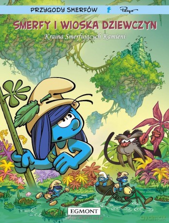 Smerfy i wioska dziewczyn (Tom 7) Kraina... - Luc Parthoens, Thierry Culliford, Laurent Cagniat [KOMIKS]