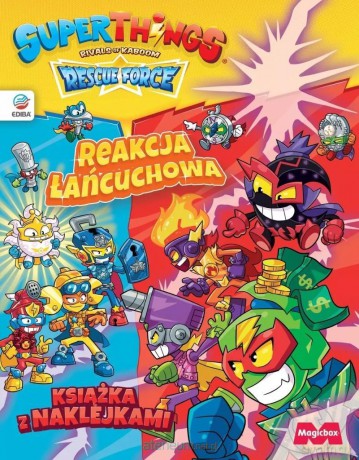 SuperThings Rivals of Kaboom. Rescue Force [KSIĄŻKA]