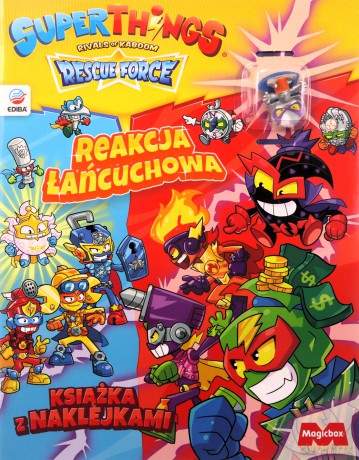SuperThings Rivals of Kaboom. Rescue Force [KSIĄŻKA]