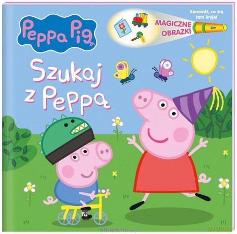 Świnka Peppa. Magiczne obrazki. Szukaj z Peppą [KSIĄŻKA]