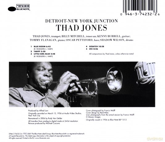 Thad Jones: Detroit-New York Junction (RVG) [CD]