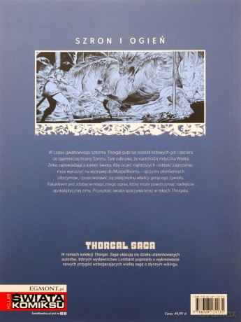 Thorgal. Saga. Szron i ogień - Jean-Blaise Djian, Olivier Legrand, David Etien [KOMIKS]