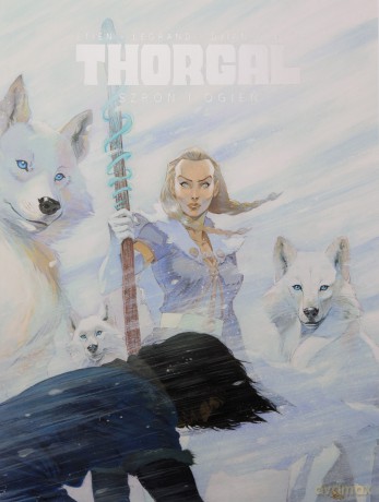 Thorgal. Saga. Szron i ogień - Jean-Blaise Djian, Olivier Legrand, David Etien [KOMIKS]