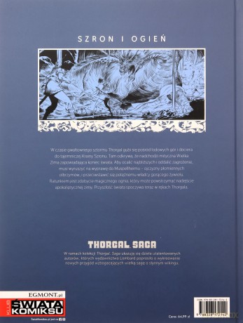Thorgal. Saga. Szron i ogień - Jean-Blaise Djian, Olivier Legrand, David Etien [KOMIKS]