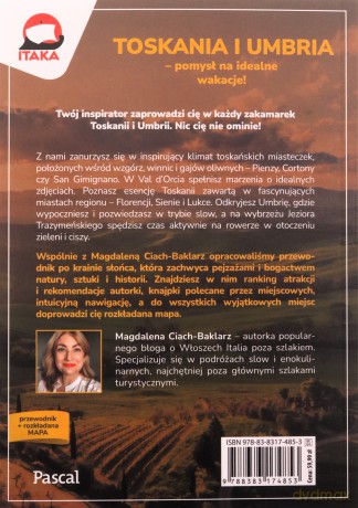 Toskania i Umbria - Magdalena Ciach-Baklarz [KSIĄŻKA]