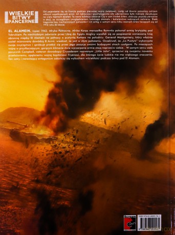 Wielkie bitwy pancerne. El Alamein - Thierry Lamy, Alessio Cammardella [KOMIKS]