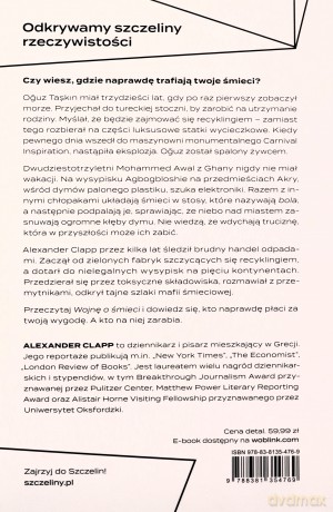 Wojna o śmieci. Globalne śledztwo w sprawie... - Alexander Clapp [KSIĄŻKA]