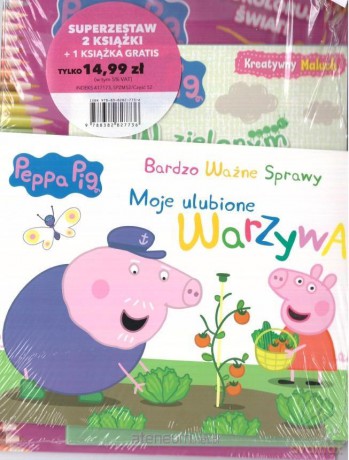 Zestaw 3 książeczek: Świnka Peppa [KSIĄŻKA]