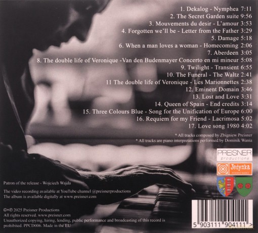 Zbigniew Preisner & Dominik Wania: My Life, Preisner's Music [CD]